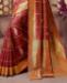 Picture of Sightly Maroon Silk Saree