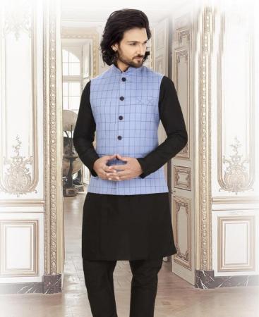 Picture of Statuesque Black Kurtas