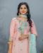 Picture of Statuesque Light Pink Straight Cut Salwar Kameez