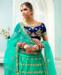 Picture of Well Formed Sea Green Lehenga Choli