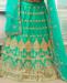 Picture of Well Formed Sea Green Lehenga Choli