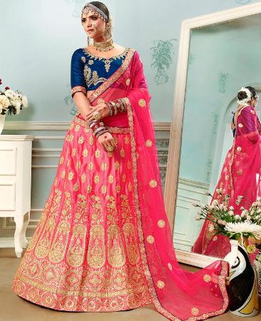 Picture of Classy Pink Lehenga Choli