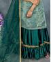 Picture of Fascinating C Green Straight Cut Salwar Kameez