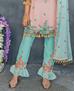 Picture of Statuesque Light Pink Straight Cut Salwar Kameez