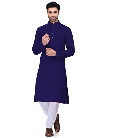 Picture of Beauteous Navy Blue Kurtas