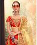 Picture of Delightful Red Lehenga Choli