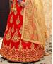 Picture of Delightful Red Lehenga Choli