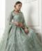 Picture of Ideal Teal Grey Lehenga Choli