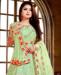 Picture of Good Looking Green Anarkali Salwar Kameez