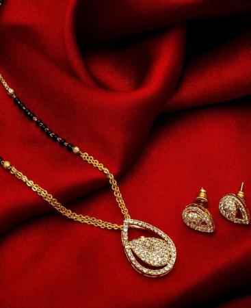 Picture of Graceful Golden Mangalsutra