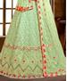 Picture of Good Looking Green Anarkali Salwar Kameez