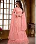 Picture of Fascinating Pink Anarkali Salwar Kameez