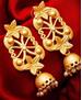 Picture of Enticing Golden Earrings