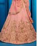 Picture of Elegant Dusty Peach Lehenga Choli