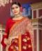 Picture of Pleasing Red & Multi Casual Saree