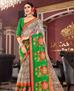 Picture of Enticing Multi & Green Casual Saree