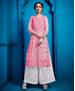 Picture of Amazing Pink Straight Cut Salwar Kameez