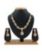 Picture of Appealing White+gold Necklace Set