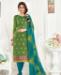 Picture of Sightly Green Straight Cut Salwar Kameez