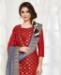 Picture of Grand Red Straight Cut Salwar Kameez