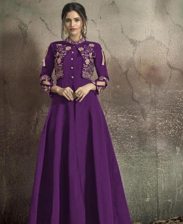 Picture of Sublime Light Purple Readymade Gown