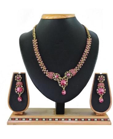 Picture of Sightly Pink Necklace Set