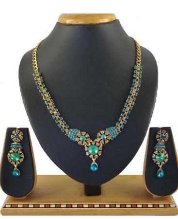 Picture of Sublime Sky Blue Necklace Set