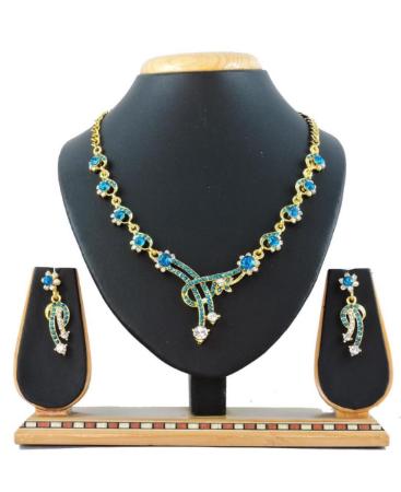 Picture of Ideal Sky Blue Necklace Set