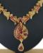 Picture of Fascinating Maroon Necklace Set