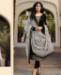 Picture of Elegant Black Straight Cut Salwar Kameez