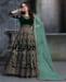 Picture of Sublime Dark Green Anarkali Salwar Kameez