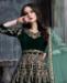 Picture of Sublime Dark Green Anarkali Salwar Kameez