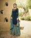 Picture of Graceful Teal Blue Straight Cut Salwar Kameez