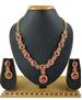 Picture of Bewitching Rani Pink Necklace Set