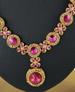 Picture of Bewitching Rani Pink Necklace Set