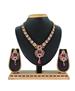 Picture of Fascinating Rani Pink Necklace Set