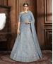 Picture of Beautiful Powder Blue Lehenga Choli