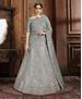 Picture of Sightly Grey Lehenga Choli