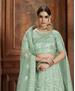 Picture of Alluring Sea Green Lehenga Choli