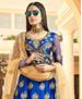 Picture of Delightful Blue Lehenga Choli