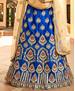 Picture of Delightful Blue Lehenga Choli