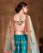 Picture of Excellent Blue Lehenga Choli