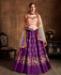 Picture of Comely Purple Lehenga Choli