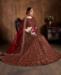 Picture of Superb Maroon Lehenga Choli