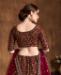 Picture of Superb Maroon Lehenga Choli