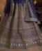 Picture of Ideal Navy Blue Lehenga Choli