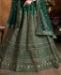 Picture of Fine Dark Green Lehenga Choli