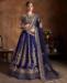 Picture of Taking Royal Blue Lehenga Choli