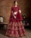 Picture of Splendid Dark Pink Lehenga Choli