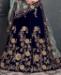 Picture of Fascinating Navy Blue Lehenga Choli